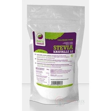NATUSWEET STEVIA KRISTALLE 1:1 sladidlo, práškové 1x200 g obrázok