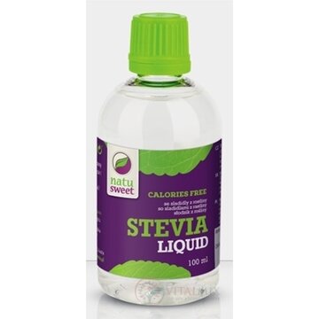 NATUSWEET STEVIA LIQUID (KVAPKY) sladidlo, tekuté 1x100 ml obrázok