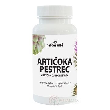 nefdesante ARTIČOKA  PESTREC cps 1x60 ks obrázok