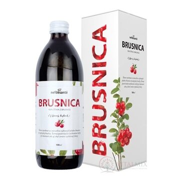 nefdesanté BRUSNICA šťava 1x500 ml obrázok
