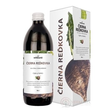 nefdesanté ČIERNA REĎKOVKA šťava, s vitamínom C, 1x500 ml obrázok