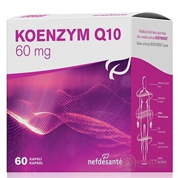 nefdesanté KOENZÝM Q 10 60 mg cps 1x60 ks obrázok