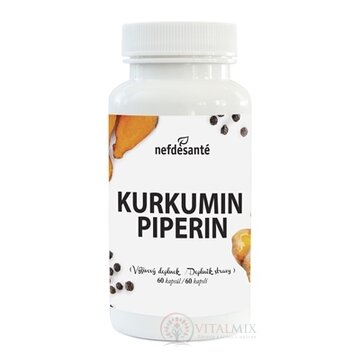 nefdesanté KURKUMIN PIPERIN cps 1x60 ks obrázok