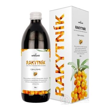 nefdesanté RAKYTNÍK šťava, s vitamínom C, 1x500 ml obrázok