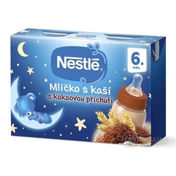 Nestlé Mliečko s kašou KAKAOVÉ od ukonč. 6. mesiaca, 2x200 ml (400 ml) obrázok