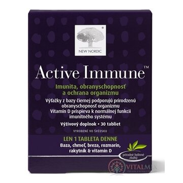 NEW NORDIC Active Immune tbl 1x30 ks obrázok