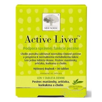 NEW NORDIC Active Liver tbl 1x30 ks obrázok