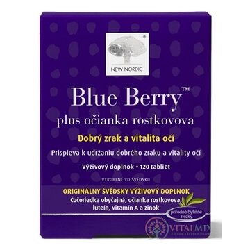 NEW NORDIC Blue Berry tbl 1x120 ks obrázok