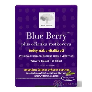 NEW NORDIC Blue Berry tbl 1x60 ks obrázok