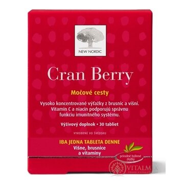 NEW NORDIC Cran Berry tbl 1x30 ks obrázok