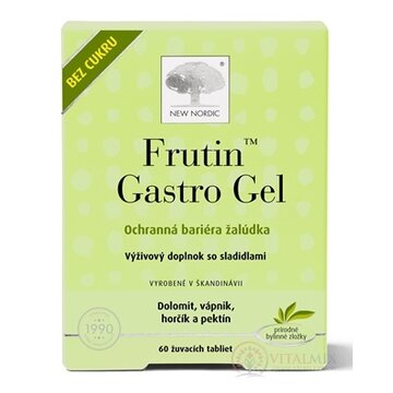 NEW NORDIC Frutin Gastro Gel žuvacie tbl 1x60 ks obrázok