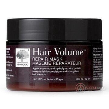 NEW NORDIC Hair Volume REPAIR MASK regeneračná maska na vlasy 1x300 ml obrázok