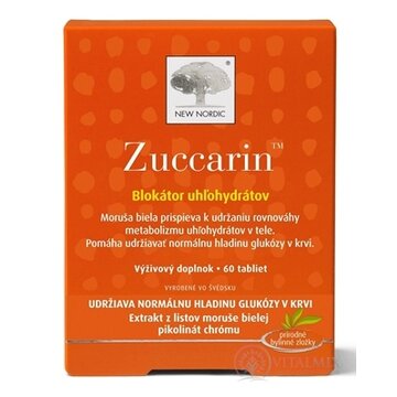 NEW NORDIC ZUCCARIN tbl 1x60 ks obrázok