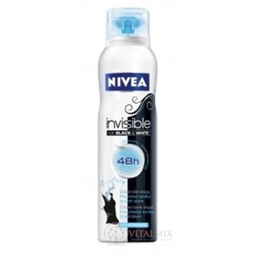 NIVEA Anti-perspirant BLACK & WHITE Pure sprej 1x150 ml obrázok
