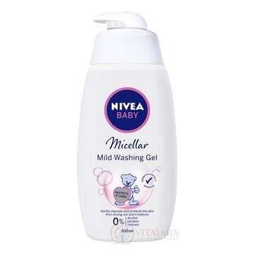 NIVEA BABY Micelárny umývací gél 1x500 ml obrázok