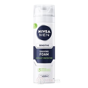 NIVEA MEN Pena na holenie SENSITIVE pre citlivú pleť 1x200 ml obrázok