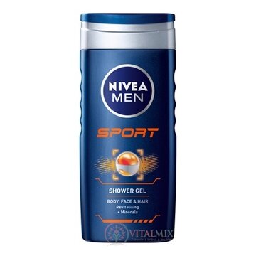 NIVEA MEN SPRCHOVÝ GÉL SPORT 1x250 ml obrázok