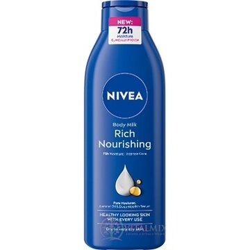 NIVEA Výživné telové mlieko suchá pokožka (bez pumpy), Rich Nourishing, 1x400 ml obrázok