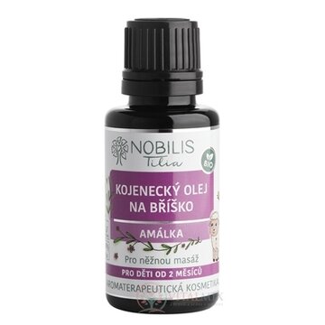 NOBILIS Tilia BIO Dojčenský olej na bruško Amálka pre deti od 2 mesiacov 1x20 ml obrázok