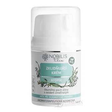 NOBILIS Tilia BIO Upokojujúci krém Atopik na exematickú pokožku 1x50 ml obrázok