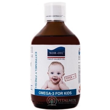 NOR-OIL Omega 3 Panenský lososový olej NATURAL 1x300 ml obrázok