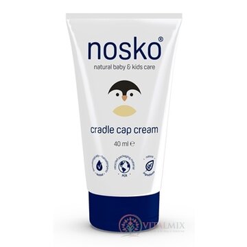 nosko cradle cap cream detský krém na mliečne chrasty novorodencov 1x40 ml obrázok