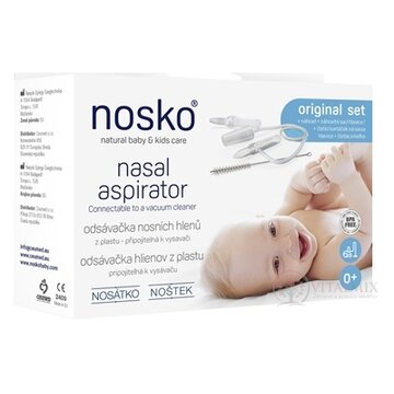 NOSKO SADA ODSÁVAČKA HLIENOV Z PLASTU pripojiteľná k vysávaču, (kefa na čistenie + náhradná sacia hlavica) 1x1 set obrázok