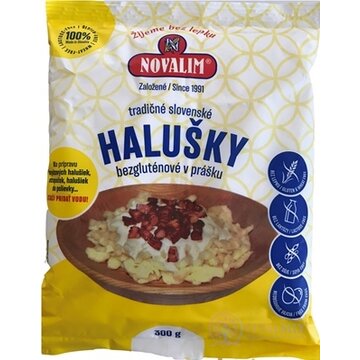 NOVALIM Halušky bezgluténové v prášku plv 1x300 g obrázok