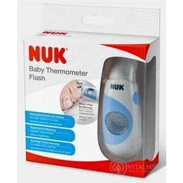 NUK Baby TEPLOMER Flash detský, bezdotykový, digitálny, 1x1 ks obrázok