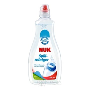 NUK UMÝVACÍ PROSTRIEDOK na fľaše a cumlíky špeciálne na čistenie a umývanie výrobkov pre deti (10750063) (inov.2016) 1x500 ml obrázok