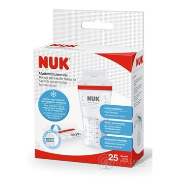 NUK Vrecká na materské mlieko (inov.2019) 1x25 ks obrázok