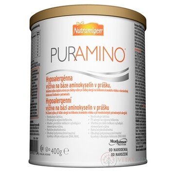 Nutramigen PURAMINO hypoalergénna výživa (od narodenia) 1x400 g obrázok