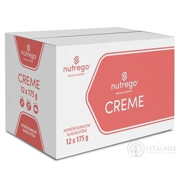 Nutrego CREME s príchuťou cappuccino nutrične kompletná výživa 12x175 g (2100 g) obrázok