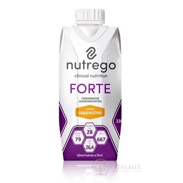 Nutrego FORTE s príchuťou cappuccino 1x330 ml obrázok