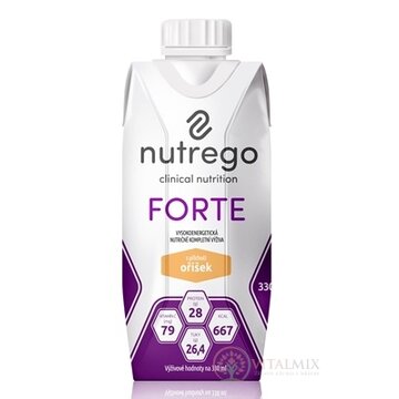 Nutrego FORTE s príchuťou oriešok 12x330 ml obrázok