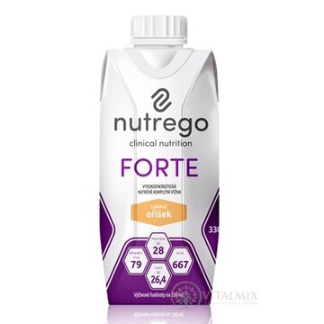 Nutrego FORTE s príchuťou oriešok 1x330 ml obrázok