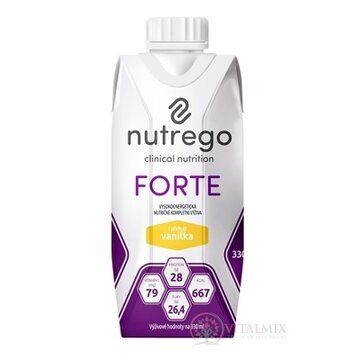 Nutrego FORTE s príchuťou vanilka 1x330 ml obrázok