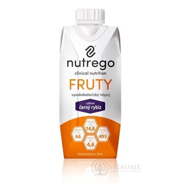 Nutrego FRUTY s príchuťou čierna ríbezľa 12x330 ml obrázok