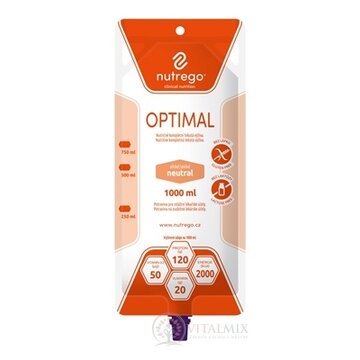 Nutrego OPTIMAL s príchuťou neutral tekutá výživa 6x1000 ml obrázok