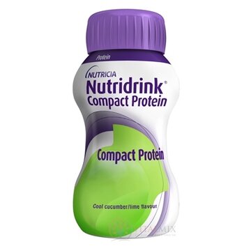 NUTRIDRINK COMPACT PROTEIN s príchuťou chladivej uhorky/limetky 24x125 ml (3000 ml) obrázok