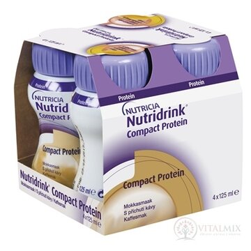 Nutridrink Compact Protein s príchuťou mocca 4x125 ml (500 ml) obrázok