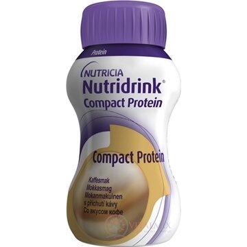 NUTRIDRINK COMPACT PROTEIN s príchuťou mocca (inov.2022) 24x125 ml (3000 ml) obrázok