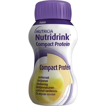 NUTRIDRINK COMPACT PROTEIN s vanilkovou príchuťou 24x125 ml obrázok