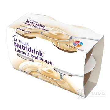 Nutridrink Crème 2 kcal Protein s príchuťou mocca 24x200 g (4800 g) obrázok