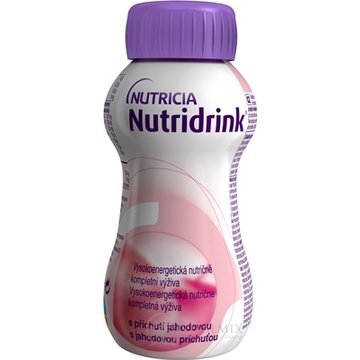 NUTRIDRINK jahodová príchuť (inov.2015) 4x200 ml obrázok