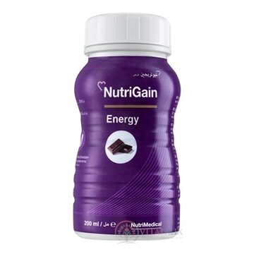NutriGain Energy (ActaGain 1.5 COMPLETE) čokoládová príchuť 24x200 ml obrázok