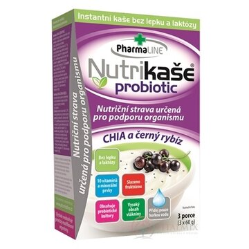 Nutrikaša probiotic - CHIA a čierna ríbezla 3x60 g (180 g) obrázok