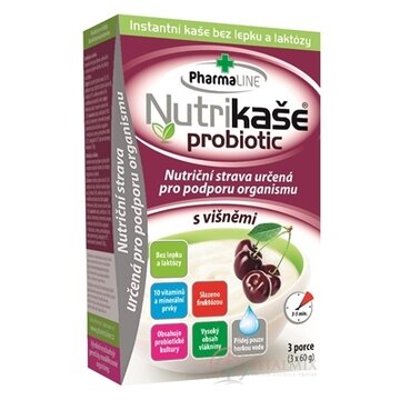 Nutrikaša probiotic - s višňami 3x60 g (180 g) obrázok