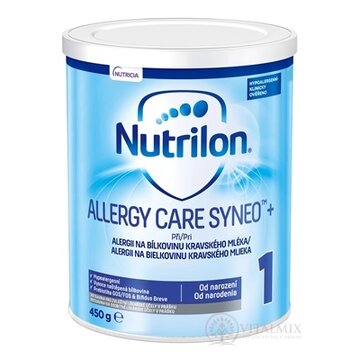 Nutrilon 1 ALLERGY CARE SYNEO + mliečna výživa v prášku (od narodenia) 1x450 g obrázok