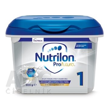Nutrilon 1 ProFutura Nová počiatočná dojčenská mliečna výživa v prášku (0-6 mesiacov) (inov.2019) 1x800 g obrázok